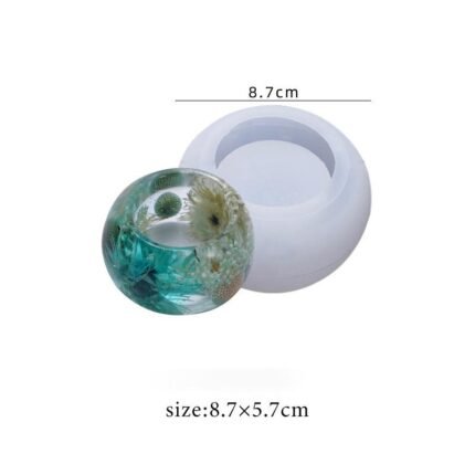 larg round ball silicon mold
